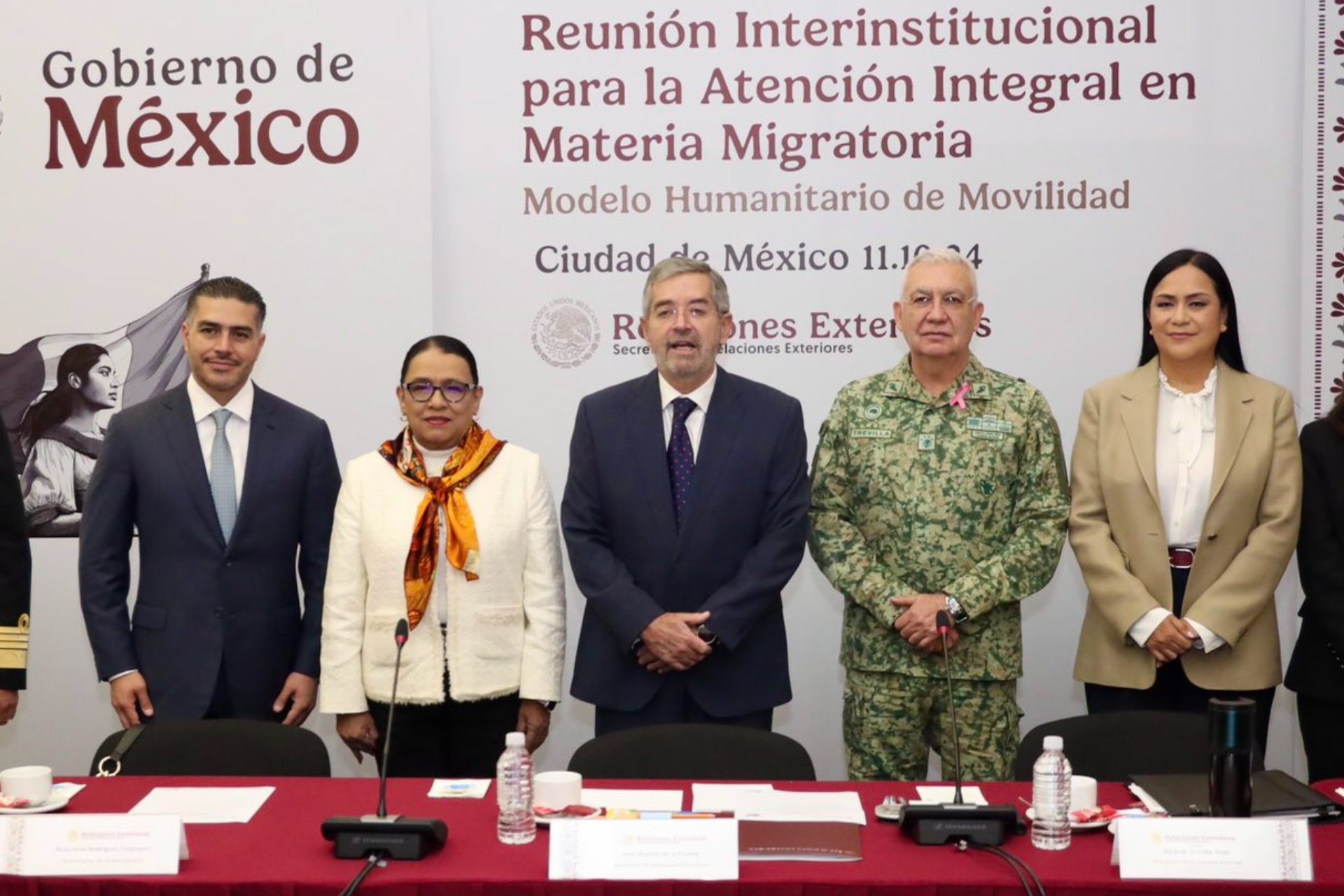 Canciller De la Fuente encabeza primera reunión interinstitucional sobre migración Canciller De la Fuente encabeza primera reunión interinstitucional sobre migración