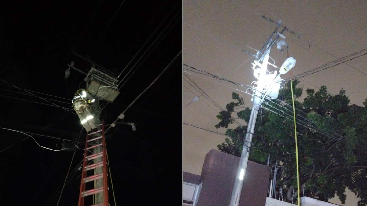 ‘Milton’ ha afectado suministro eléctrico a más de 12 mil usuarios en Yucatán y Campeche