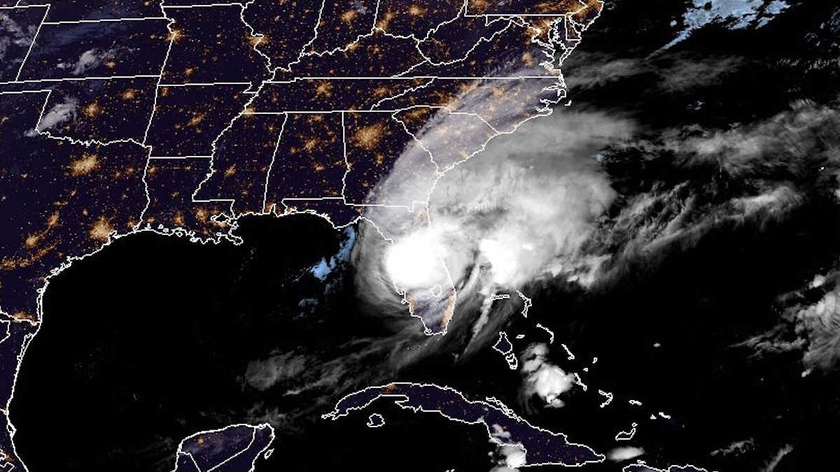 ‘Milton’ se degrada a la categoría 2 tras tocar tierra en Florida ‘Milton’ se degrada a la categoría 2 tras tocar tierra en Florida