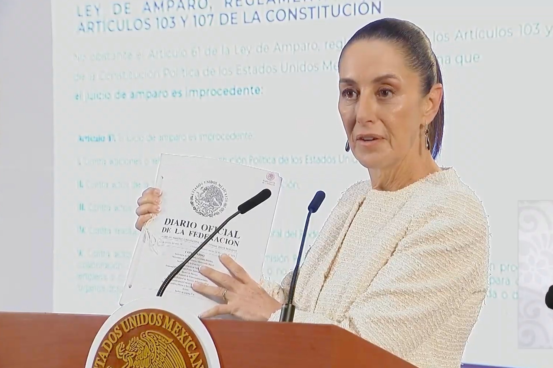 “¿Vamos a regresar al fascismo?”: Sheinbaum asegura que jueza Nancy Juárez busca mutilar el DOF