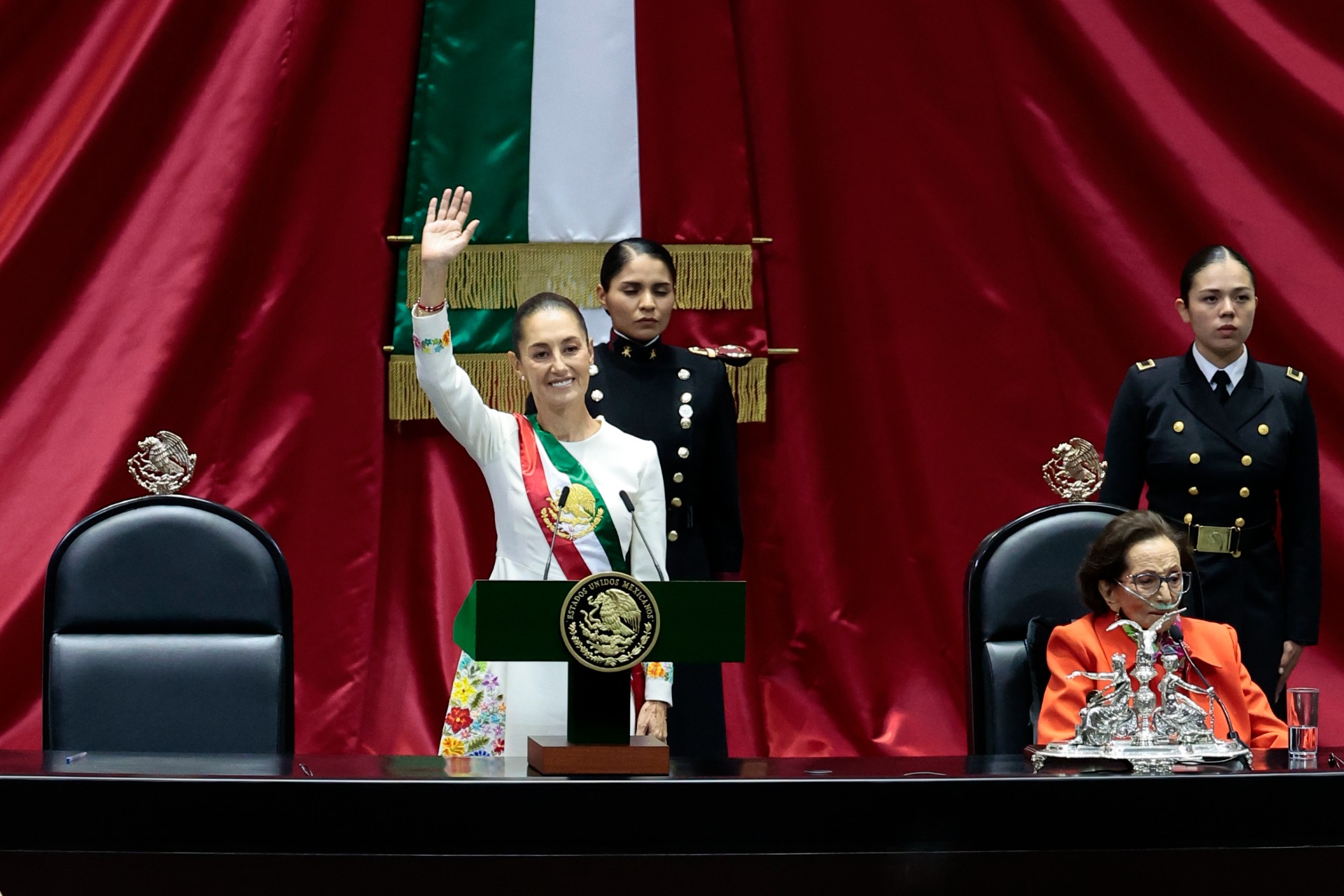 #FOTOS Estos son los principales momentos de la investidura de Claudia Sheinbaum