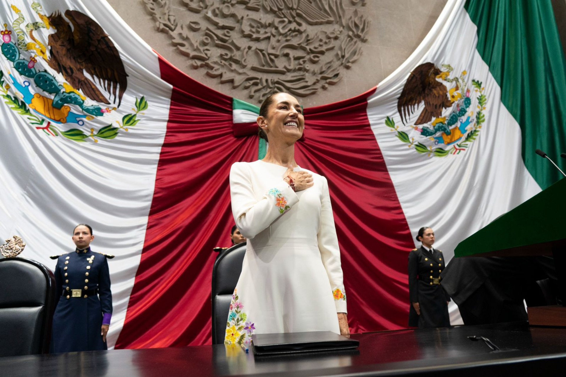 Empresariado ofrece apoyo y felicita a Sheinbaum por ser la primera presidenta de México Empresariado ofrece apoyo y felicita a Sheinbaum por ser la primera presidenta de México