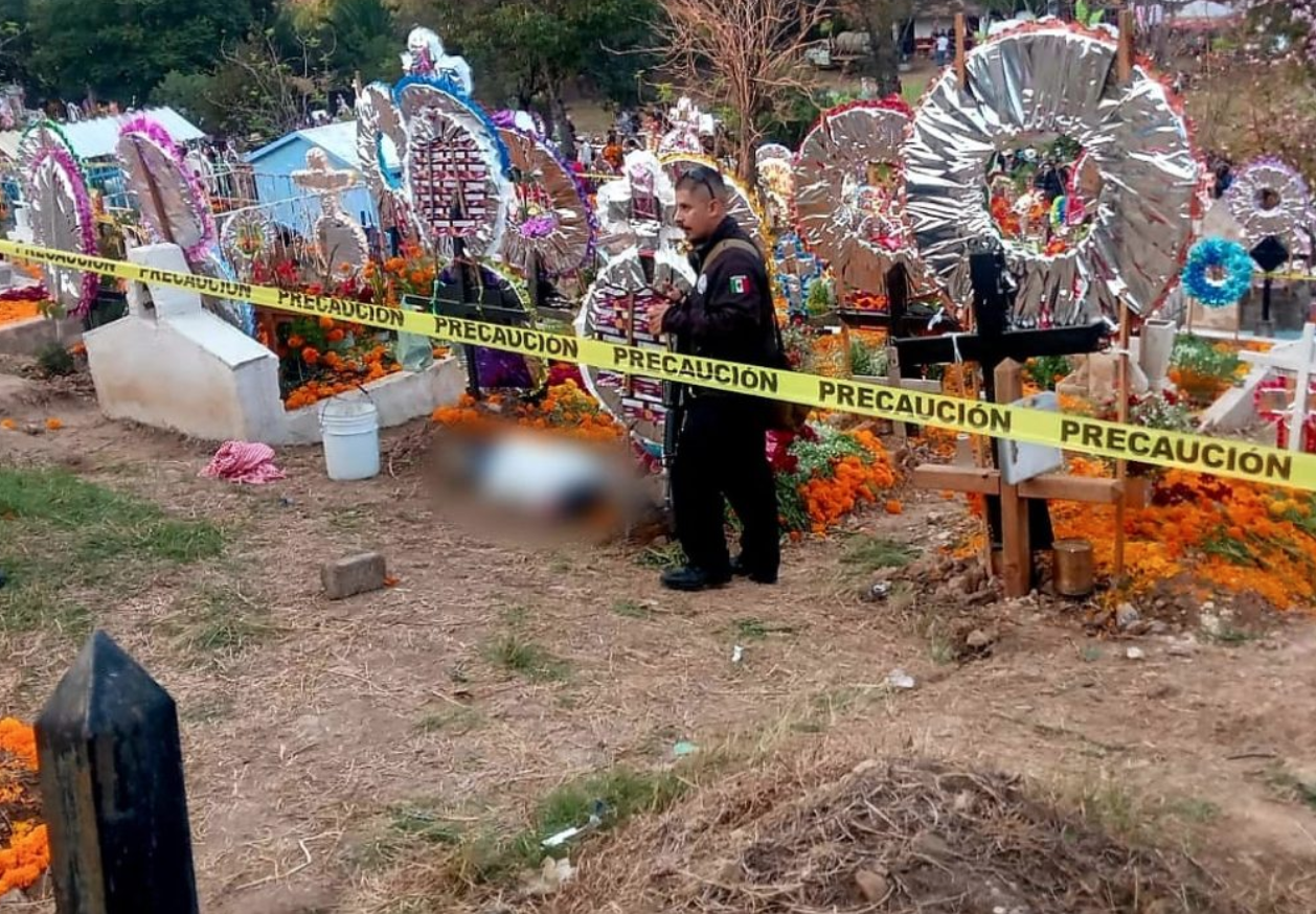 Ataque en panteón de Michoacán deja una persona muerta y tres más heridas