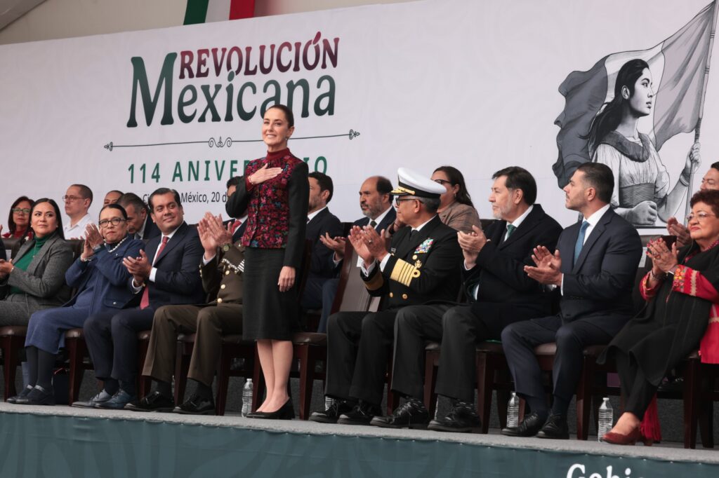 #Galería Sheinbaum encabeza el desfile por el 114 aniversario de la Revolución Mexicana - desfile-114-aniv-revolucion-mexicana-1024x682