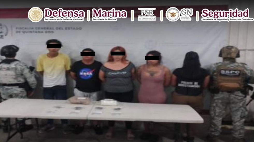 Detienen a once generadores de violencia en Quintana Roo