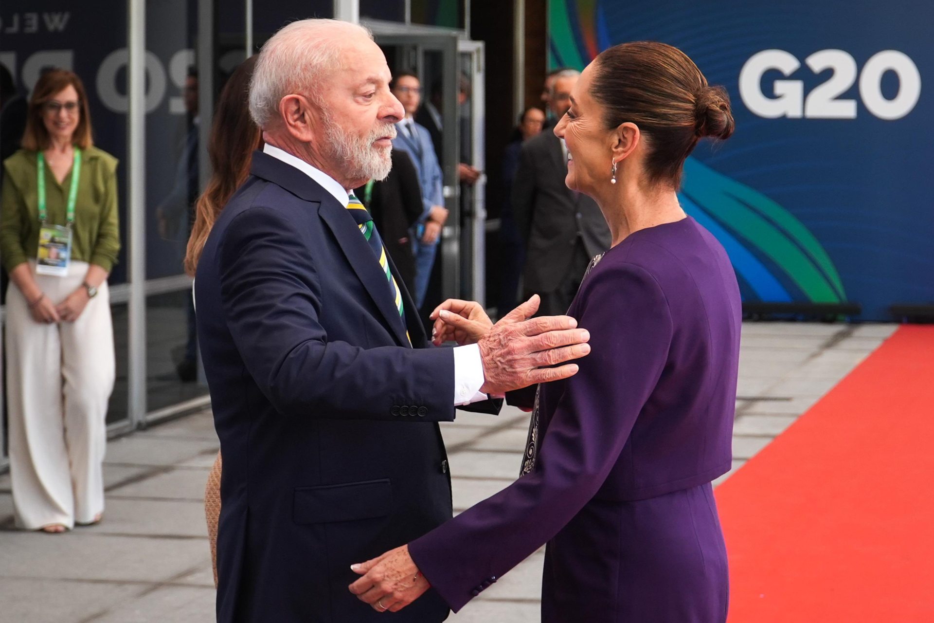 Lula recibe a Sheinbaum en la Cumbre del G20