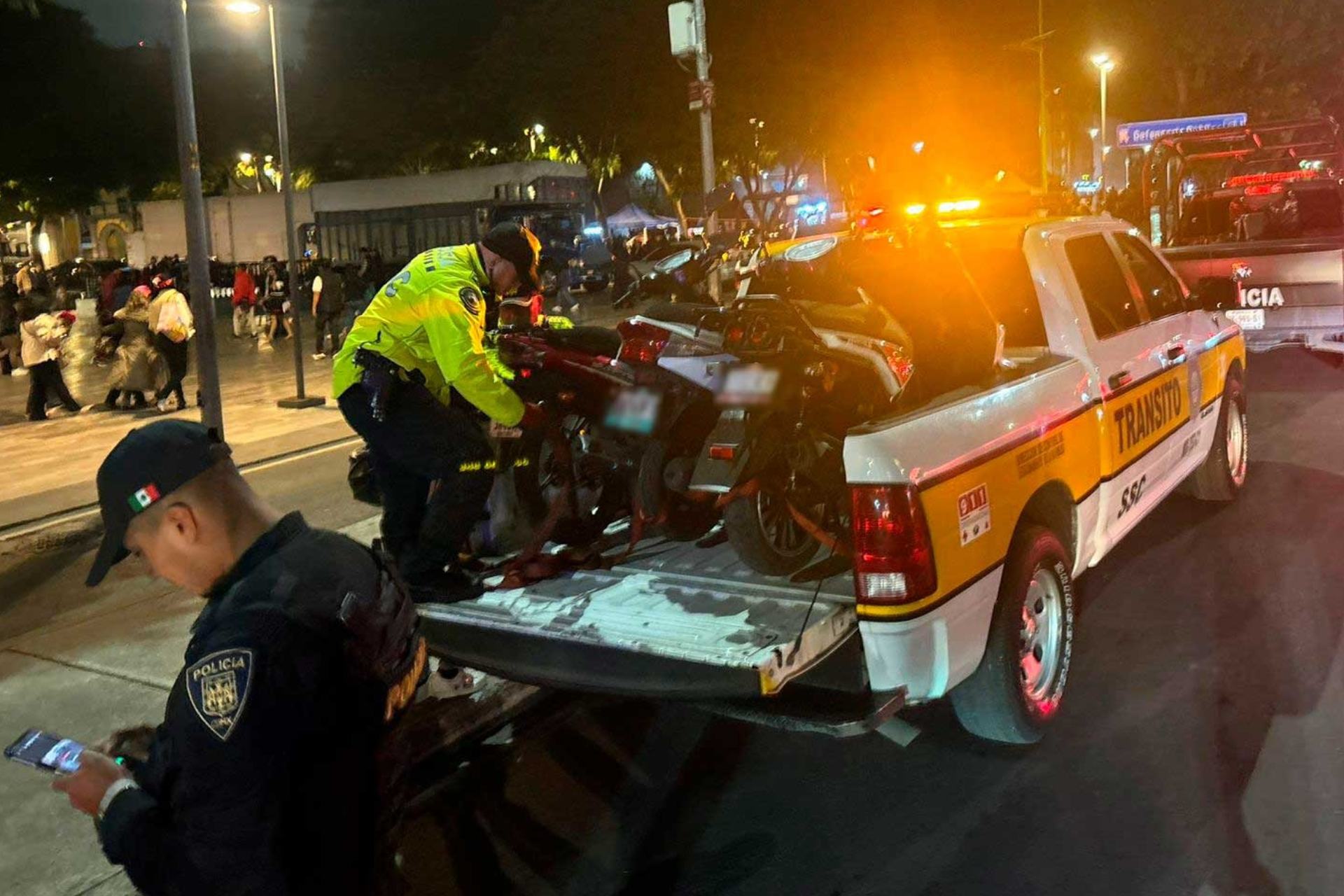 SSC CDMX remite al corralón 338 motocicletas tras Megarodadas del Terror