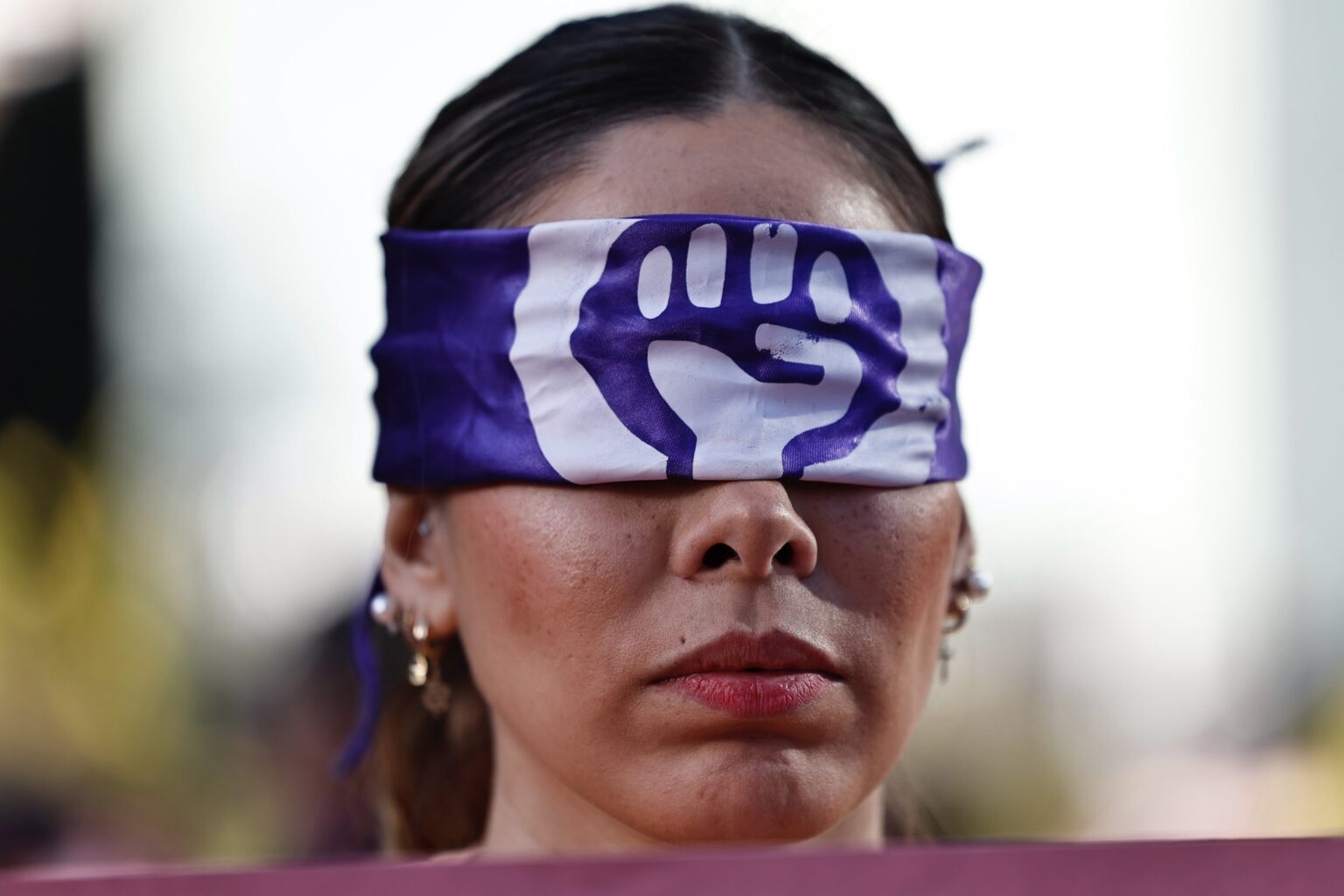 Mujeres toman el centro de la CDMX para exigir un alto a los feminicidios