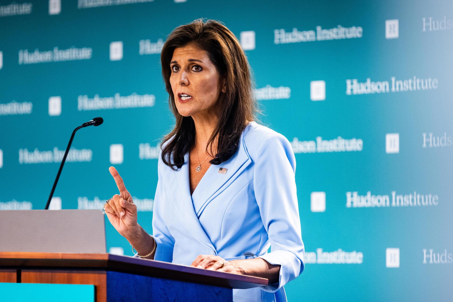 “Trump no es perfecto, pero es la mejor opción”: Nikki Haley “Trump no es perfecto, pero es la mejor opción”: Nikki Haley