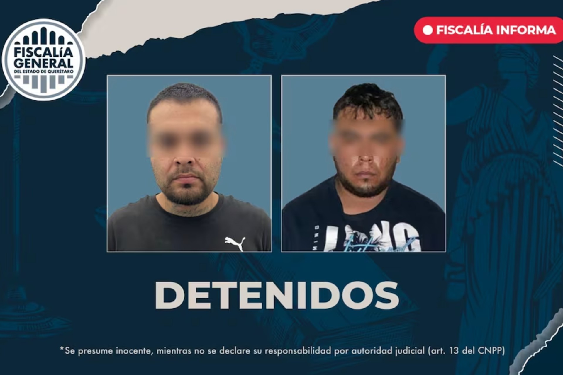 Detienen a dos implicados por la masacre en el bar ‘Los Cantaritos’ de Querétaro Detienen a dos implicados por la masacre en el bar ‘Los Cantaritos’ de Querétaro