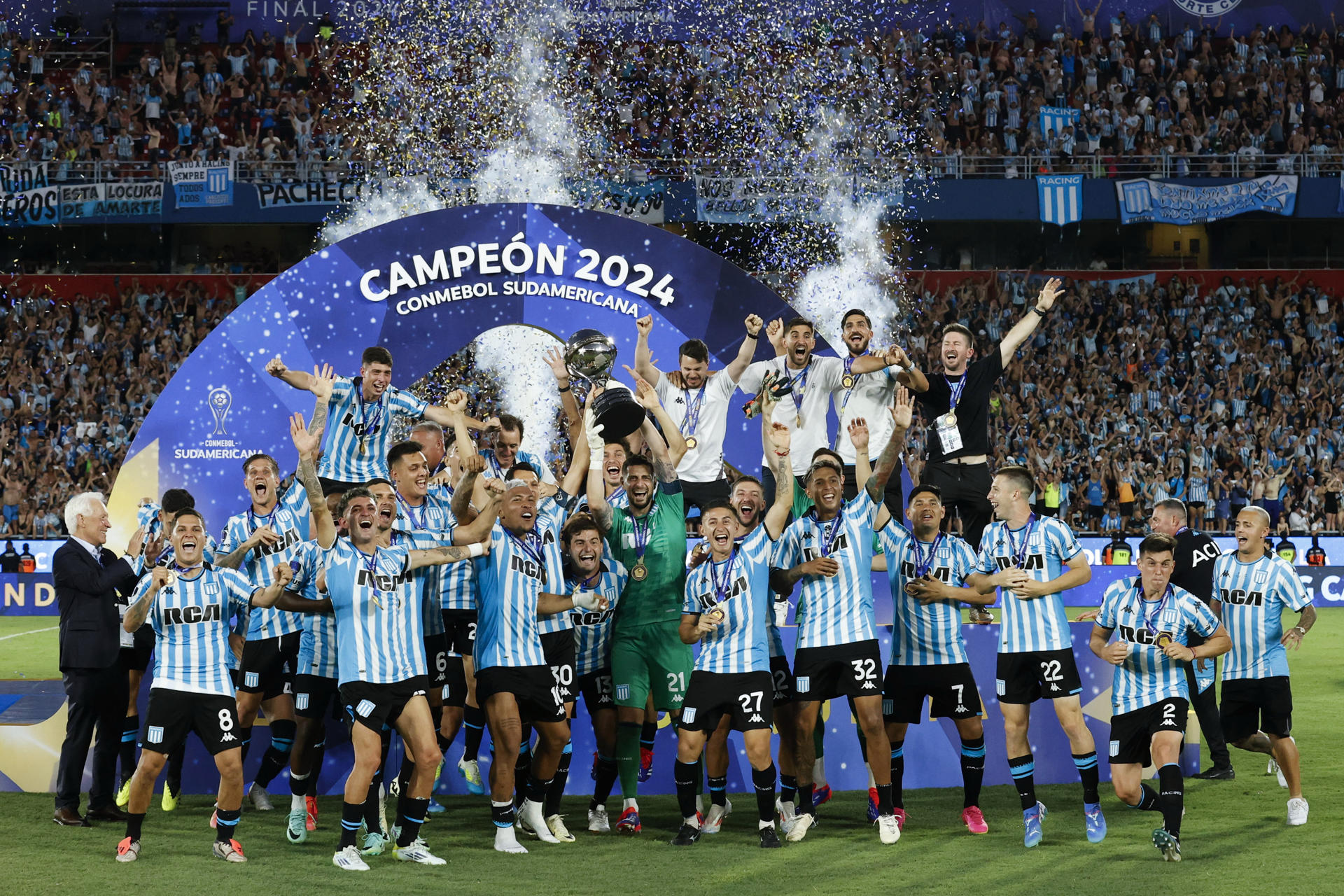 Racing se proclama campeón de la Copa Sudamericana