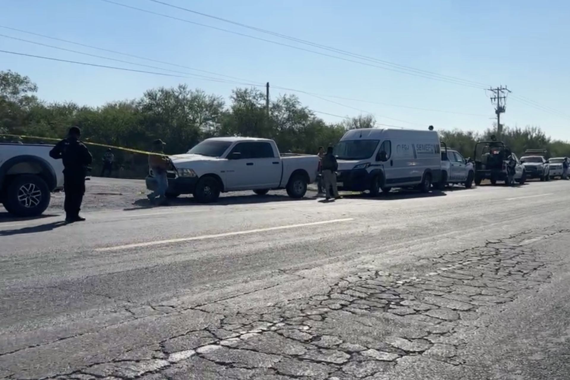 Abandonan 6 cuerpos en carretera Reynosa-San Fernando, Tamaulipas