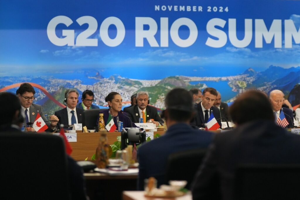 #Galería Las imágenes de Sheinbaum en el G20 - sheinbaum-g20-presidencia-6-1024x683
