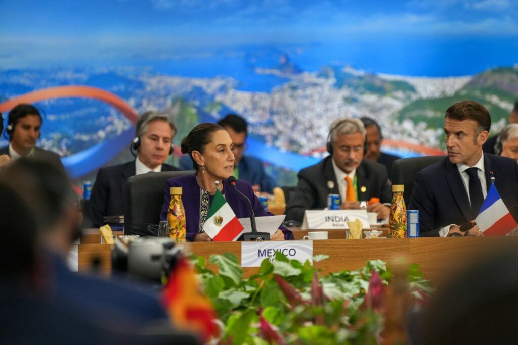 #Galería Las imágenes de Sheinbaum en el G20 - sheinbaum-g20-presidencia-8-1024x683