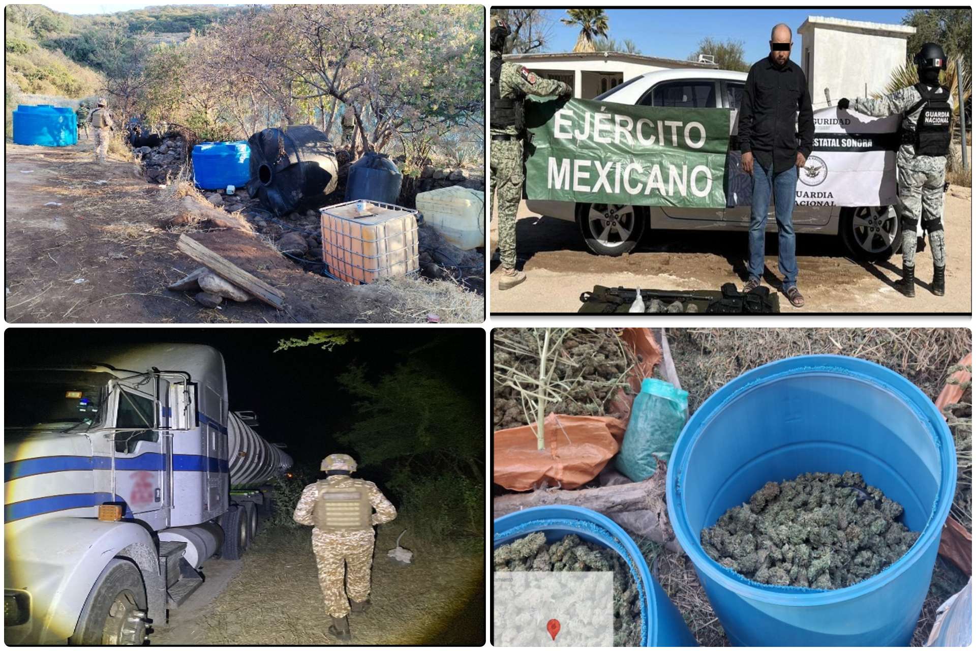 Gabinete de Seguridad informa de 9 detenciones y diversos aseguramientos en la última jornada