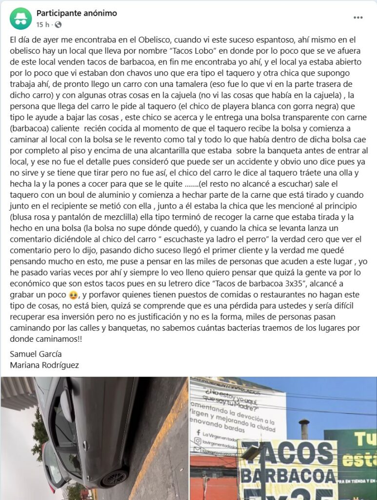 #Video Captan a taqueros en Monterrey recogiendo carne del suelo - tacos-lobo-monterrey-obelisco-3-773x1024