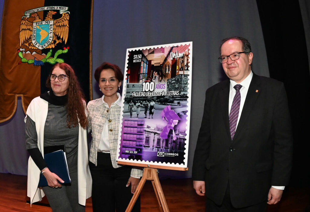 Facultad de Filosofía y Letras, baluarte del pensamiento crítico: rector de la UNAM - timbre-postal-de-la-facultad-de-filosofia-y-letras-1024x701