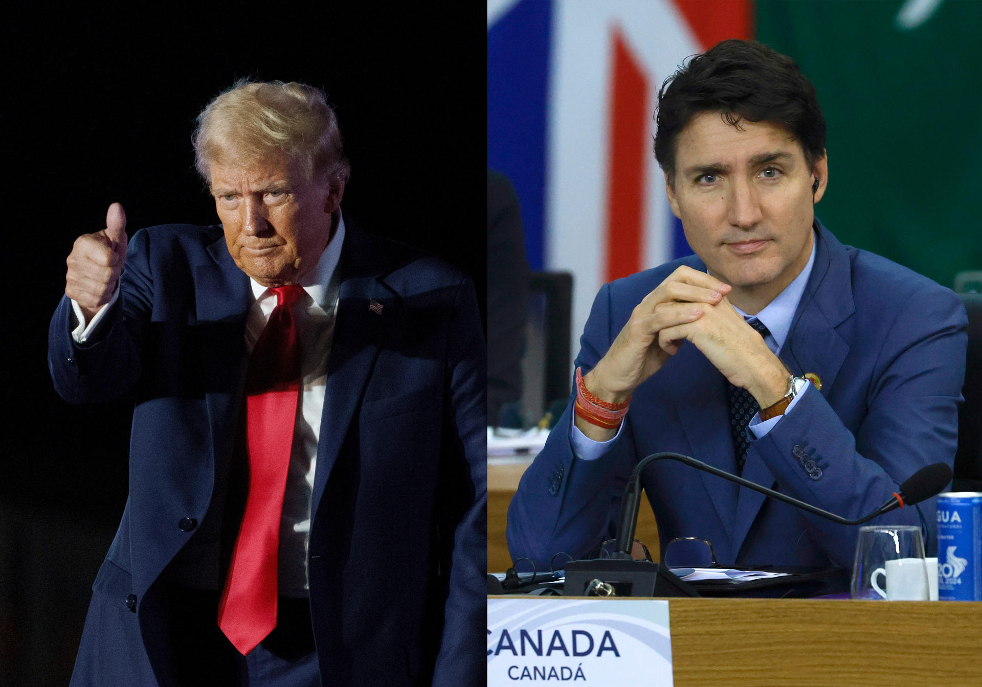 Trudeau felicita a Donald Trump y le recuerda la importancia de trabajar “juntos”