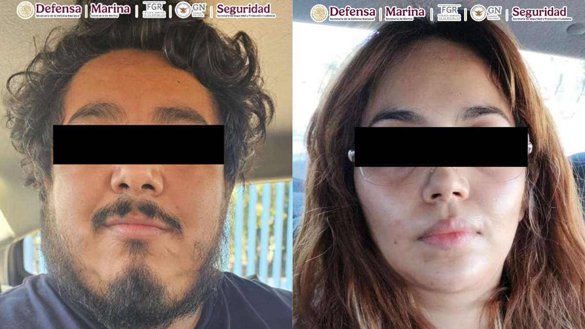 Detienen a operador de grupo delictivo en Sinaloa y a mujer cómplice