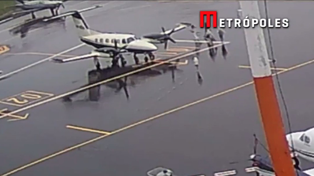 Al menos 10 muertos en accidente aéreo en Brasil Al menos 10 muertos en accidente aéreo en Brasil