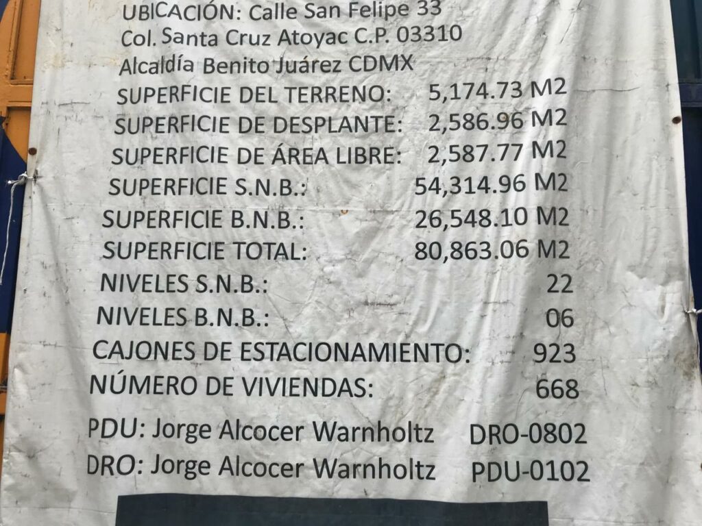 Protestan contra la construcción de 'Square Coyoacán' en la BJ - protestan-contra-la-construccion-de-square-coyoacan-en-la-bj-1024x768