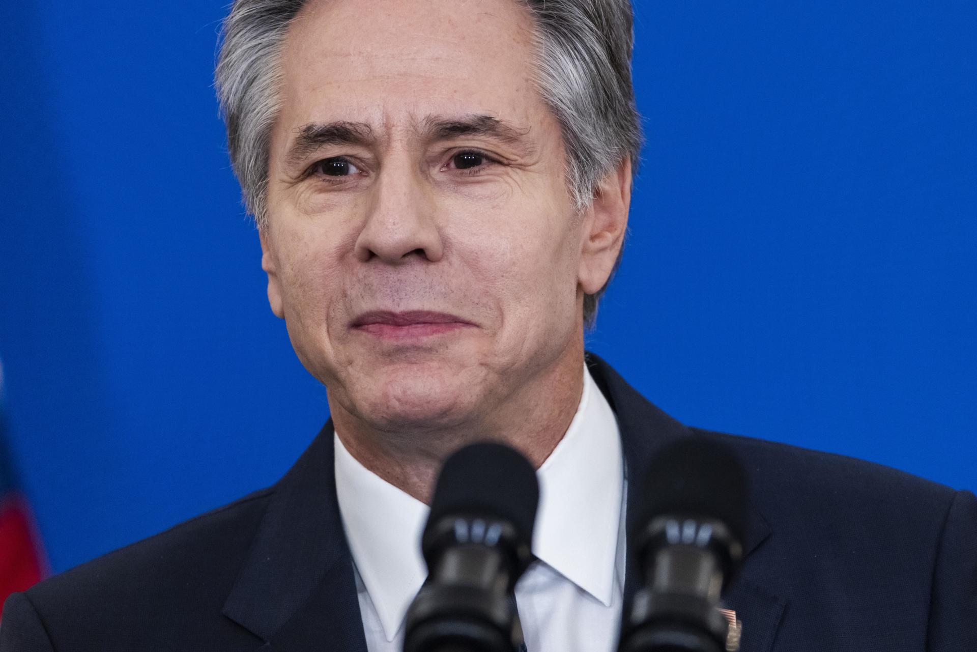 Interrumpen a Blinken durante un discurso sobre Oriente Medio a gritos de “genocida”