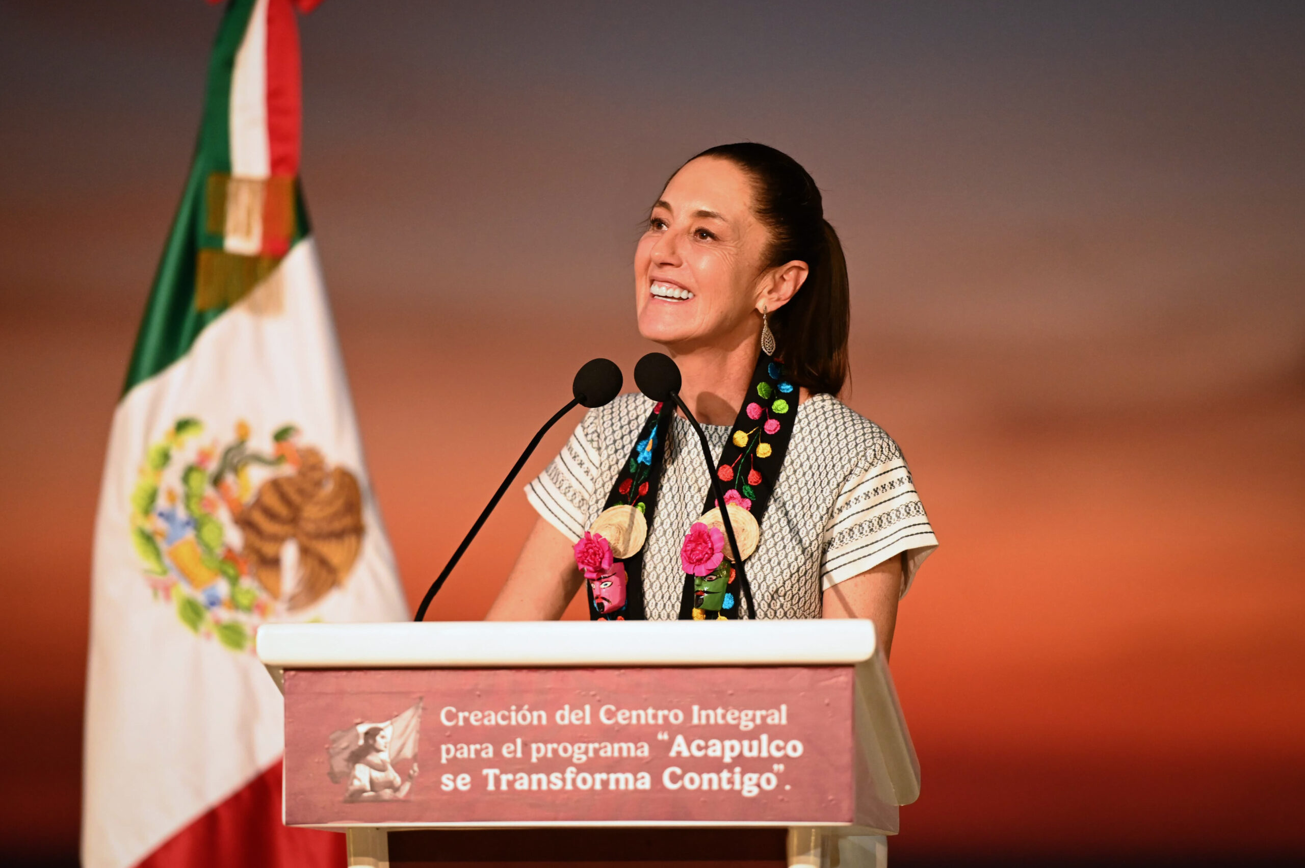 Claudia Sheinbaum presenta programa ‘Acapulco se Transforma Contigo’