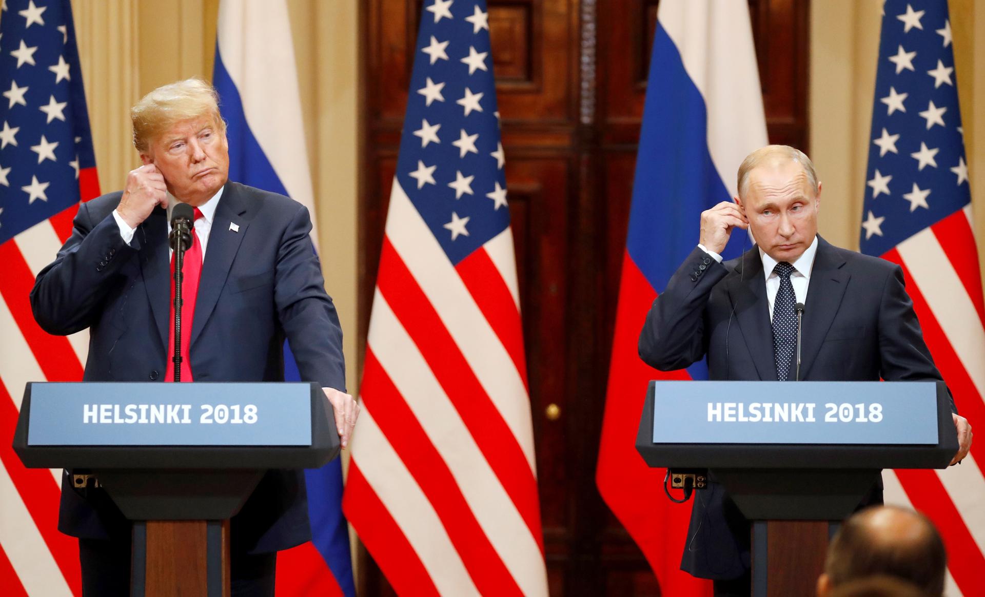 Trump asegura que está preparando una reunión con Putin