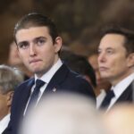 Barron Trump llamó a la Policía británica tras la presunta agresión a una amiga