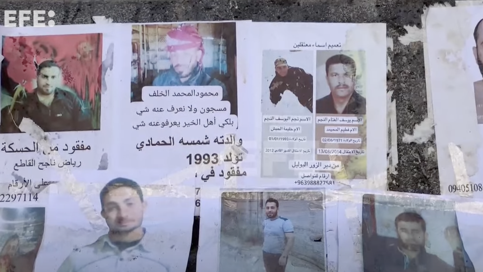 Un mes después de la caída de Al Asad, miles de familias aún buscan a sus desaparecidos