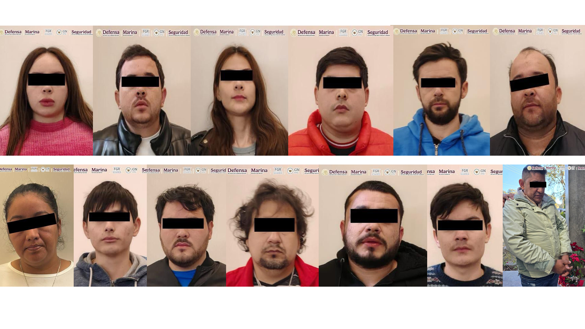 Aseguran dos narcolaboratorios en Puebla y Tlaxcala; hay 14 detenidos