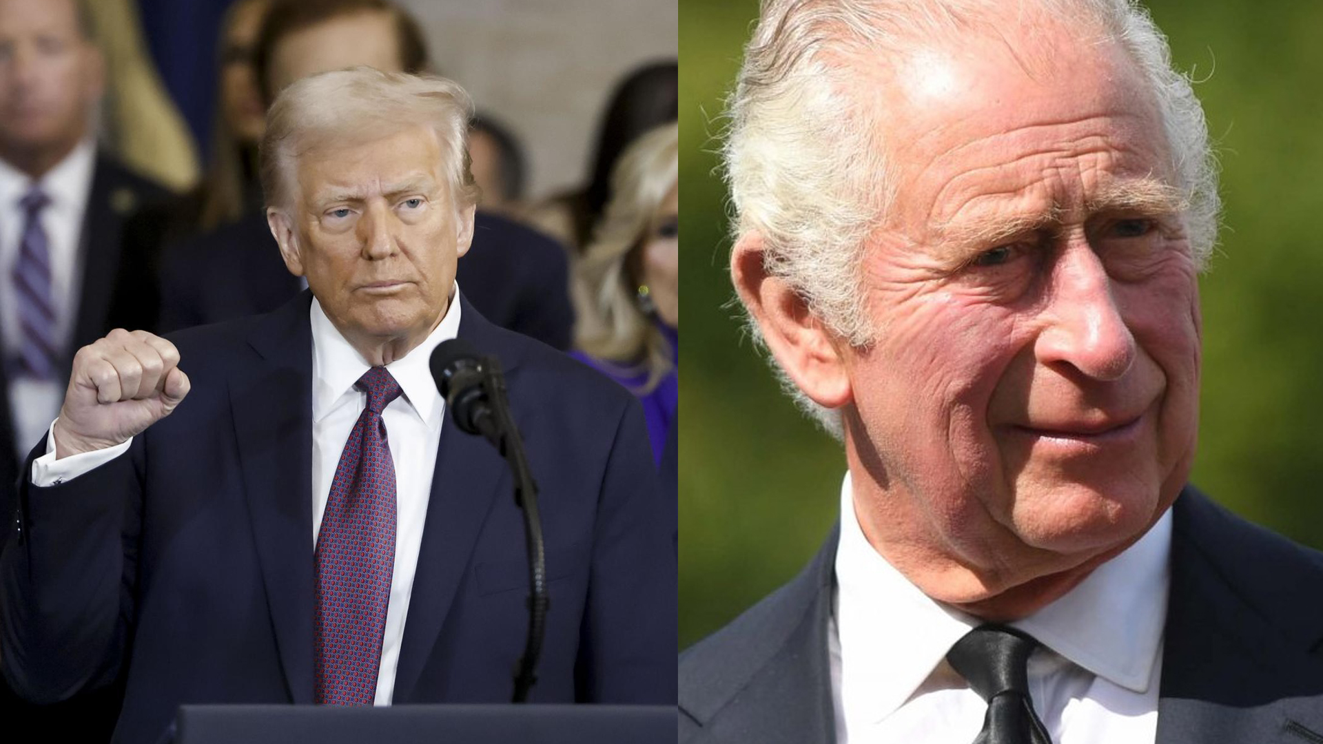 Rey Carlos III felicita a Trump y destaca la “relación especial” entre Reino Unido y EE.UU.