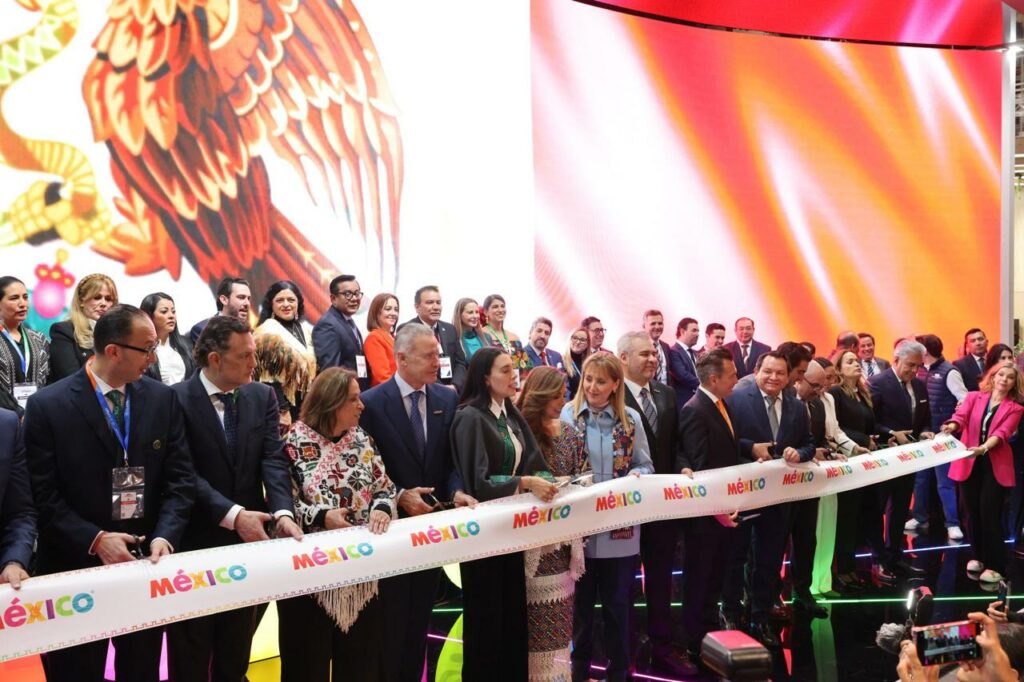 Yucatán brilla en la Feria Internacional de Turismo 2025 - inauguracion-del-pabellon-de-mexico-en-la-fitur-2025-1024x682