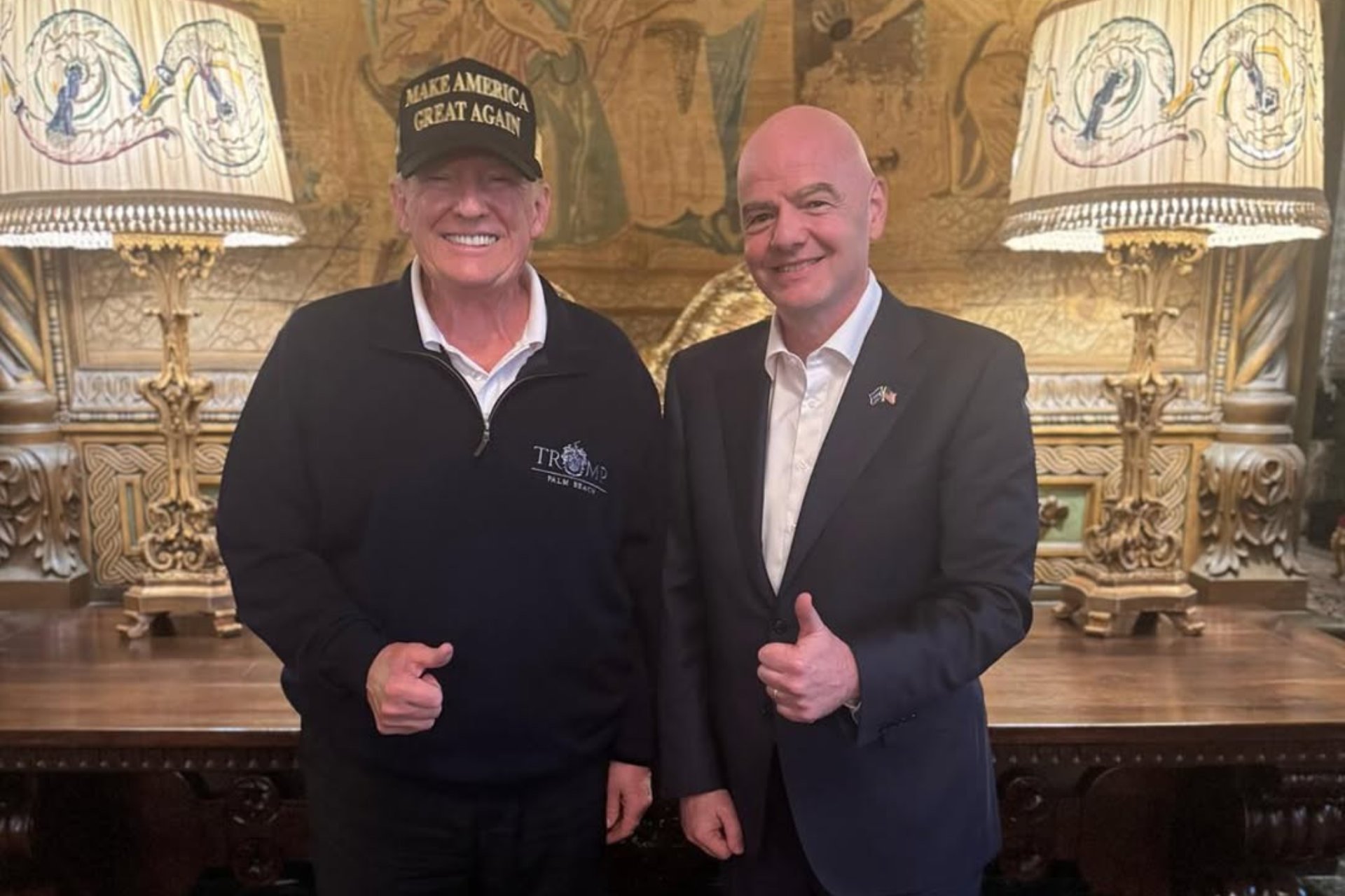 Infantino se reúne con Trump para hablar del Mundial 2026 Infantino se reúne con Trump para hablar del Mundial 2026