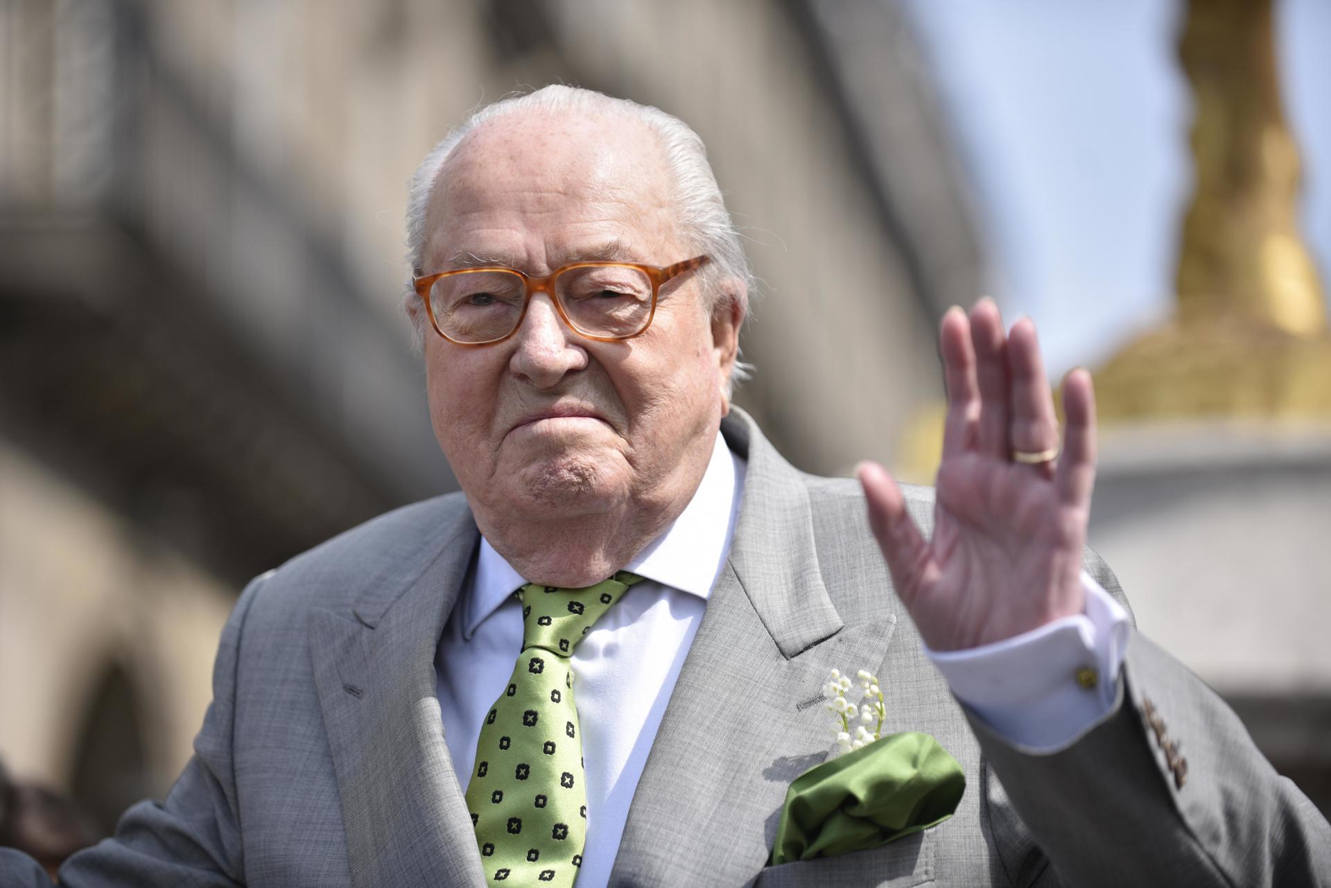 Murió Jean Marie Le Pen, fundador del Frente Nacional francés Murió Jean Marie Le Pen, fundador del Frente Nacional francés