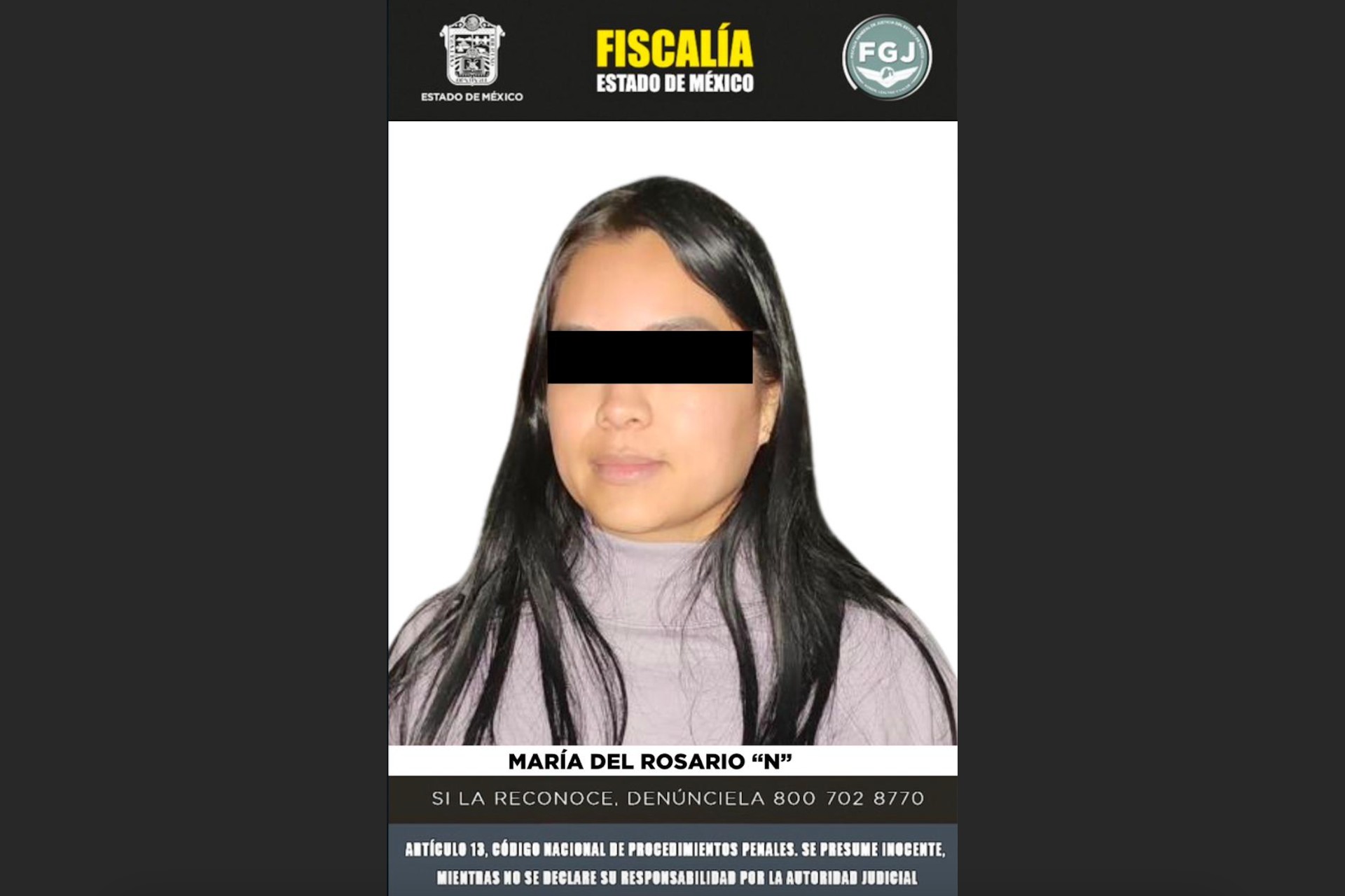 Detienen a María del Rosario “N”, ex alcaldesa de Santo Tomás de los Plátanos, Edomex