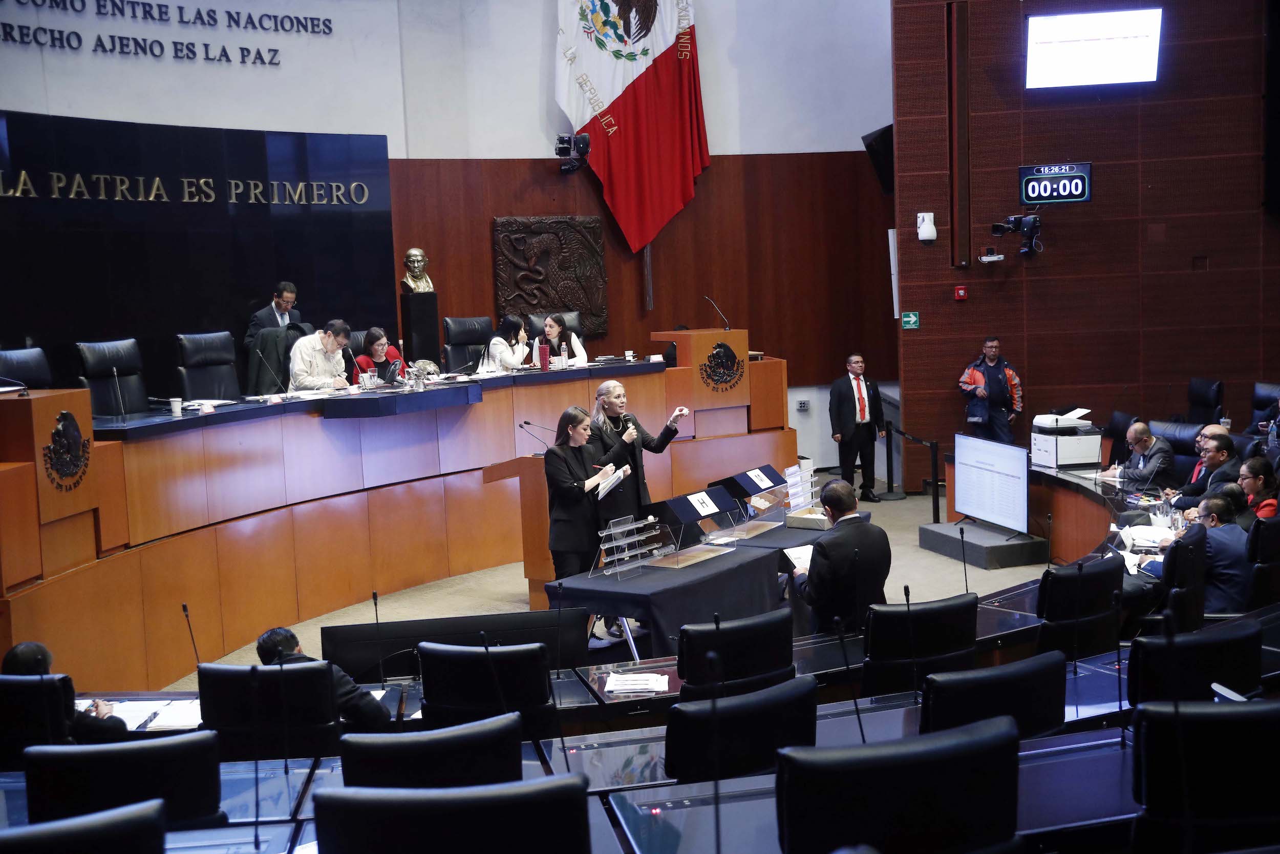 Concluye Senado tómbola de aspirantes inscritos ante el Comité de Evaluación del PJF Concluye Senado tómbola de aspirantes inscritos ante el Comité de Evaluación del PJF