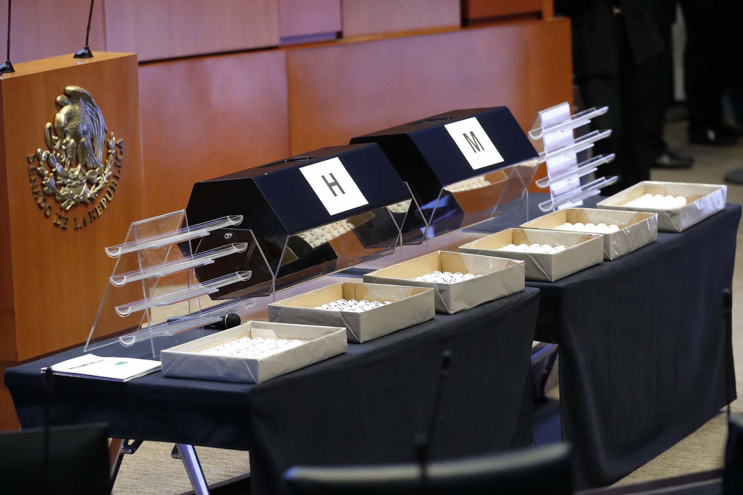 Senado realiza insaculación de aspirantes inscritos ante el Comité de Evaluación del PJF