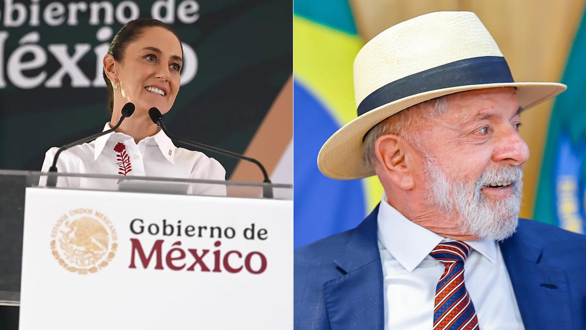 Lula y Sheinbaum quieren “relaciones productivas” con Estados Unidos y el resto de América