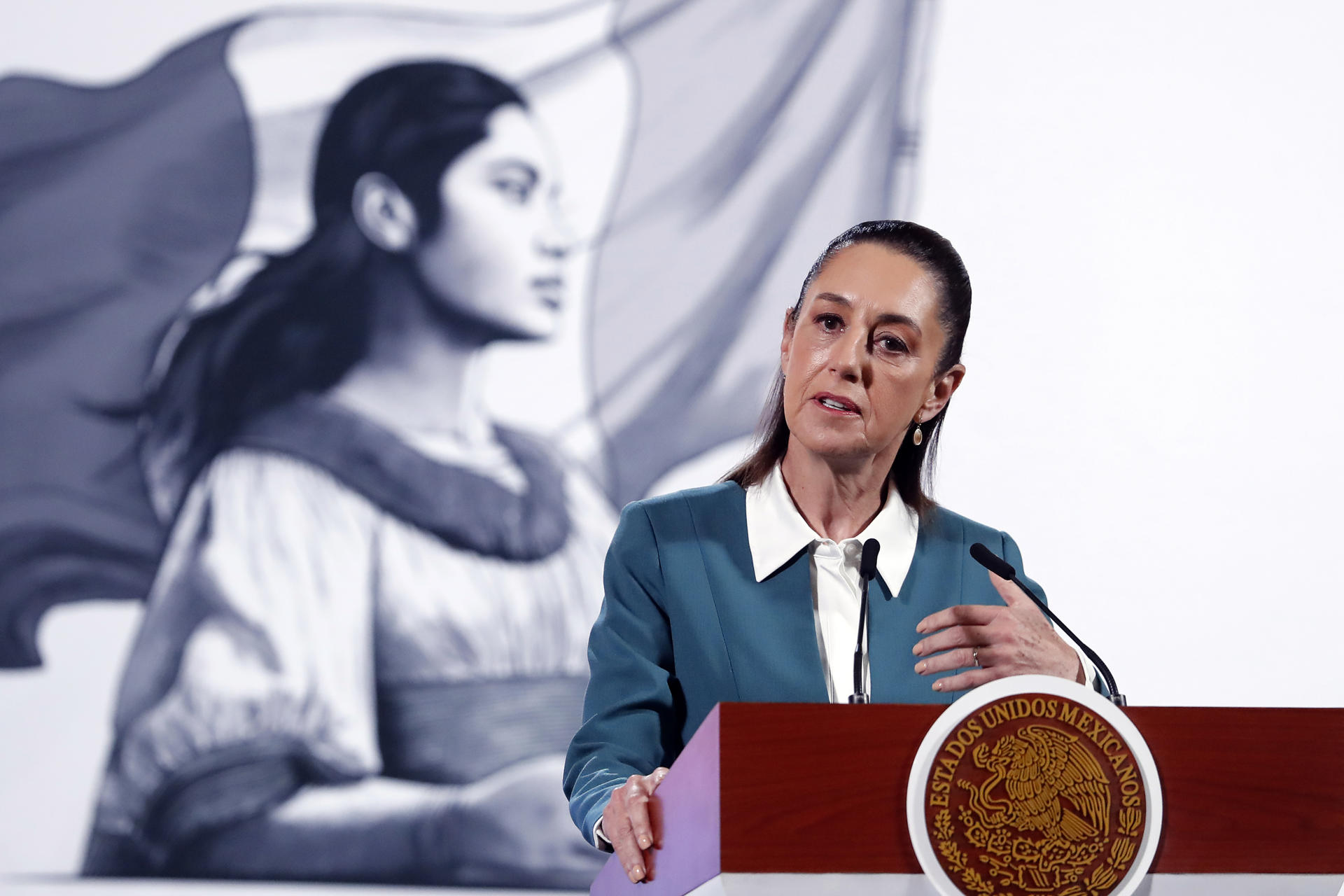 Sheinbaum se reúne con su Gabinete tras anuncios de Trump