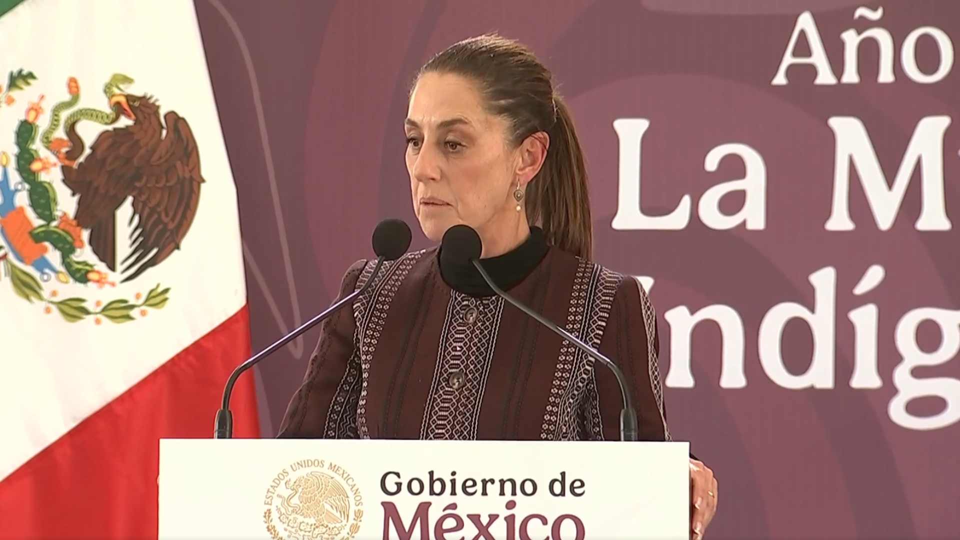 “Serenidad y paciencia”, expresa Sheinbaum tras anuncio de Trump de aranceles a México “Serenidad y paciencia”, expresa Sheinbaum tras anuncio de Trump de aranceles a México