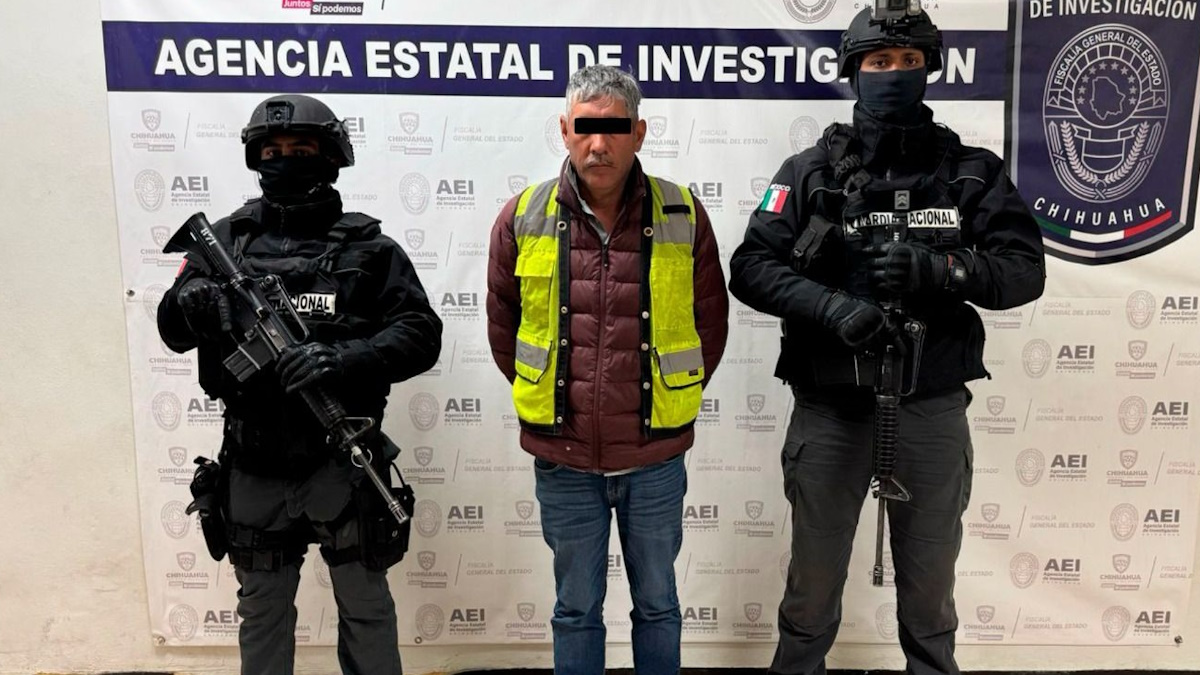 Detienen en Chihuahua a Humberto ‘N’, presunto líder criminal buscado por el FBI