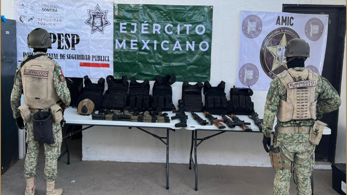 Avanza la Operación Frontera Norte; decomisan arsenales y drogas Avanza la Operación Frontera Norte; decomisan arsenales y drogas