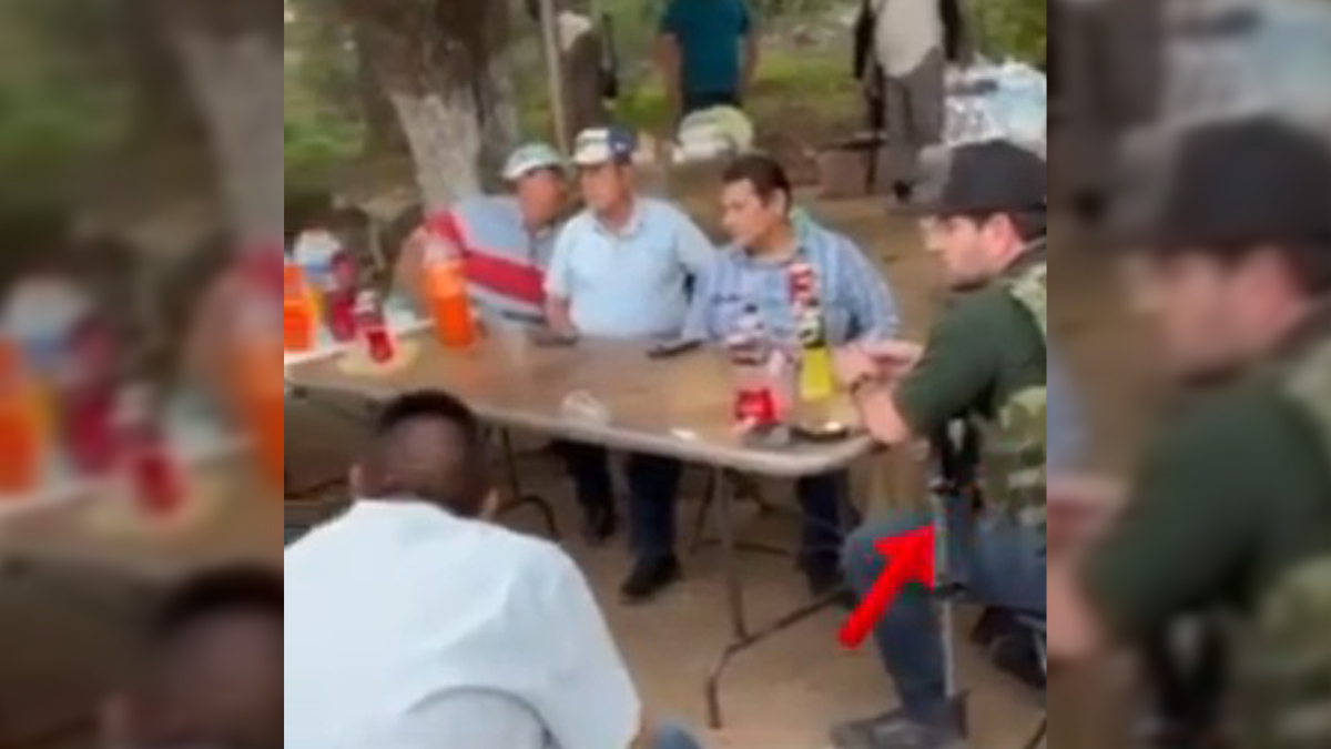 #Video Captan a alcaldes de Morelos en reunión con presunto líder criminal