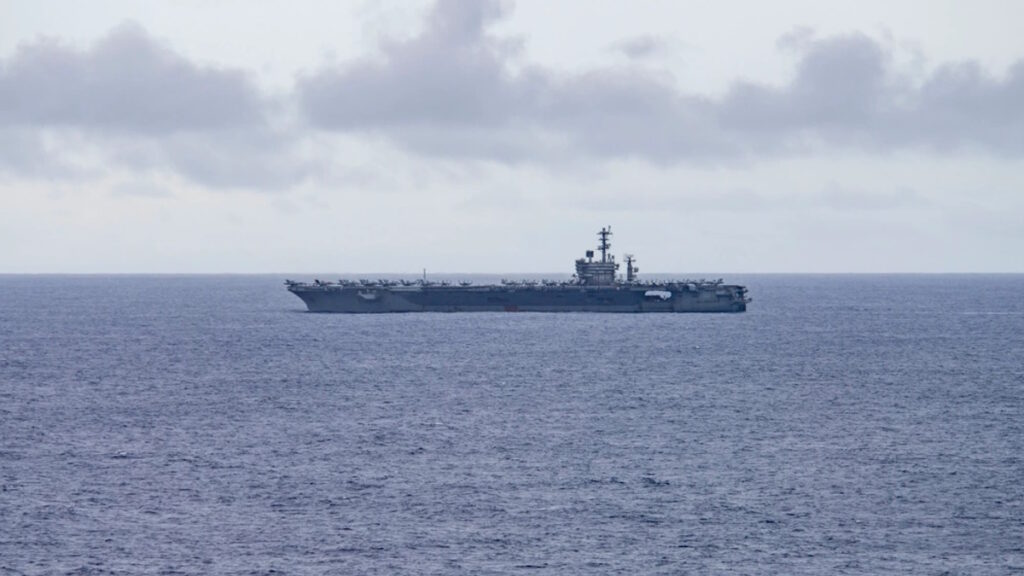USS Nimitz navega frente al Pacífico; ejercicio estrechará cooperación EE.UU.-México