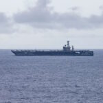 USS Nimitz navega frente al Pacífico; ejercicio estrechará cooperación EE.UU.-México