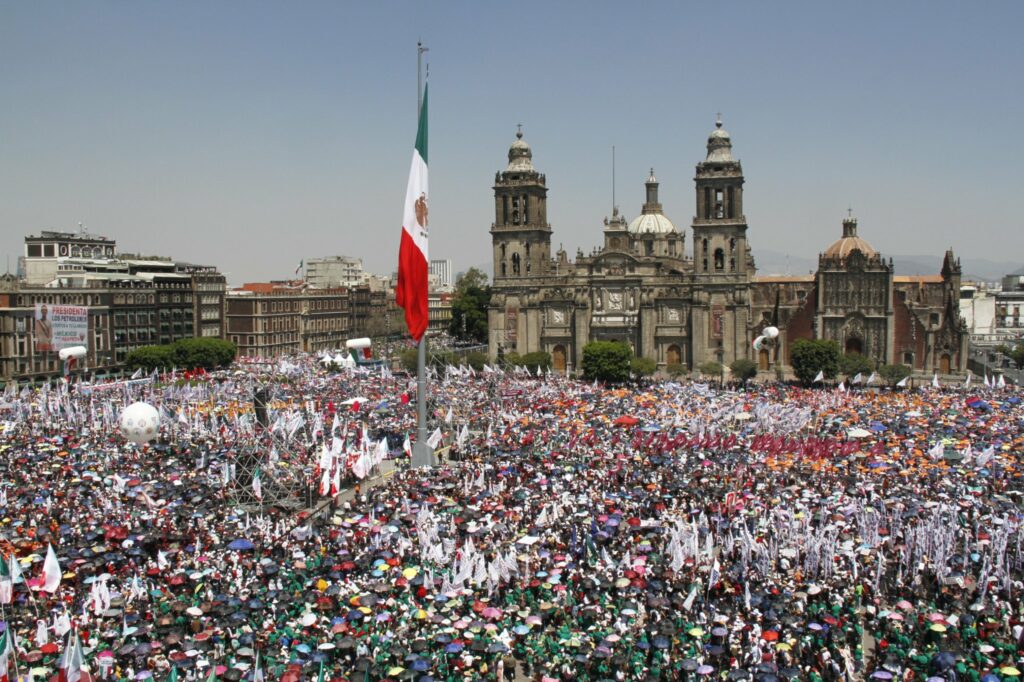 Asistieron 350 mil personas a la Asamblea Informativa de Claudia Sheinbaum