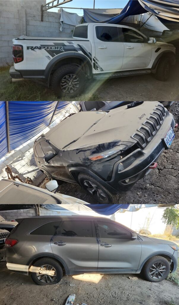 Marina asegura 14 vehículos y droga en Mazatlán - autos-asegurados-en-mazatlan-603x1024