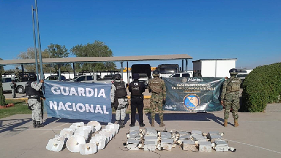 Operación Frontera Norte: suman mil 103 detenidos y mil 84 armas aseguradas