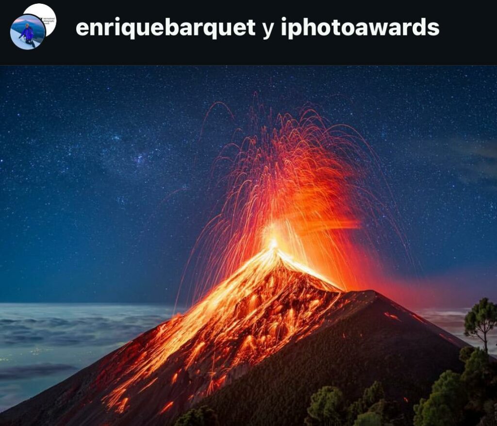 Fotógrafos mexicanos en Guatemala captan al volcán de Fuego